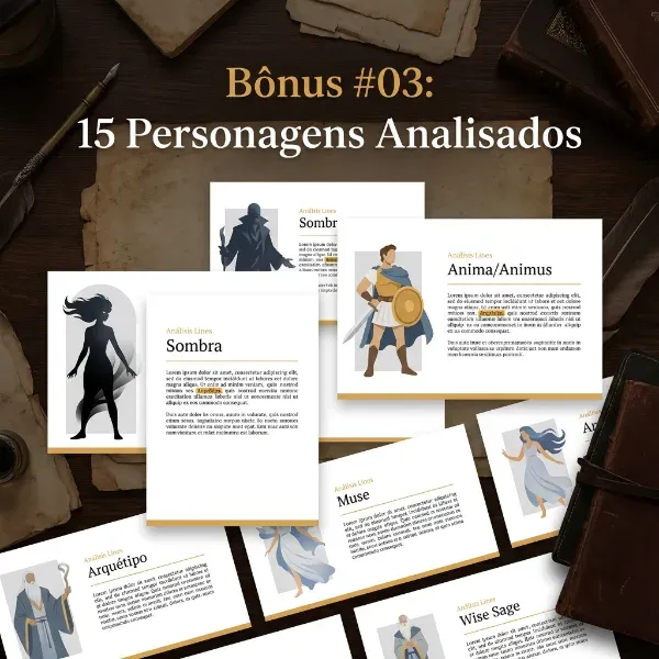 Bônus #03: 15 Personagens Analisados